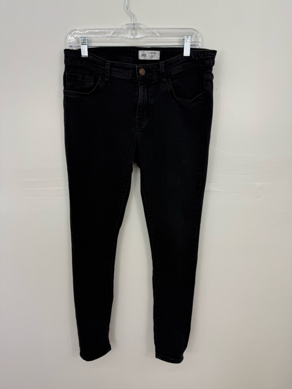 BKE Payton Mid Rise Black Skinny Jeans R29